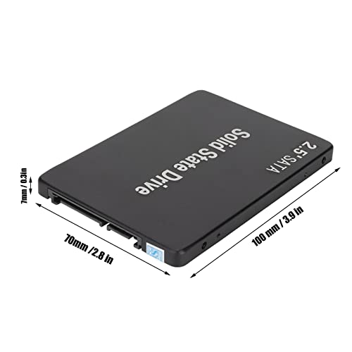 2.5 Internal SSD Black 1500G Shockproof Aluminum Case for Desktop Computer 120GB