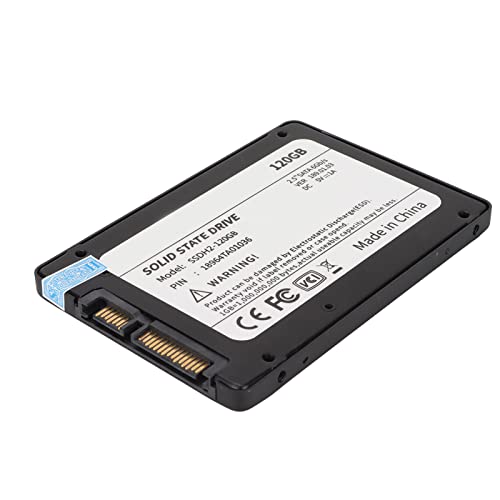 Black DC5V 0.95A 2.5 inch Integrated SSD for Desktop Laptop 120GB