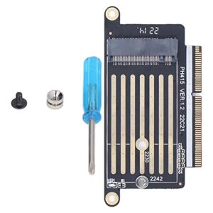 Jopwkuin SSD Convert Card, Wide Applicability PCB Material M.2 NVME Riser Card Replace Accessories for Notebook Computer