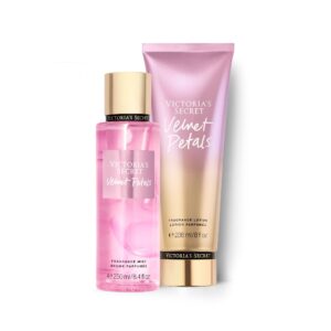 victoria's secret velvet petals mist & lotion set