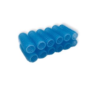 ADMIRING Hair Roller, 12PCS Roller Curler for Medium Short Hair, Heatless Roller for Bangs, Light-blue