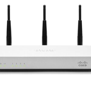 Cisco Meraki MX60 Small Branch Security Appliance (100Mbps FW Throughput 5xGbE Ports, Dashboard and Cloud Controller License Required) (Renewed)