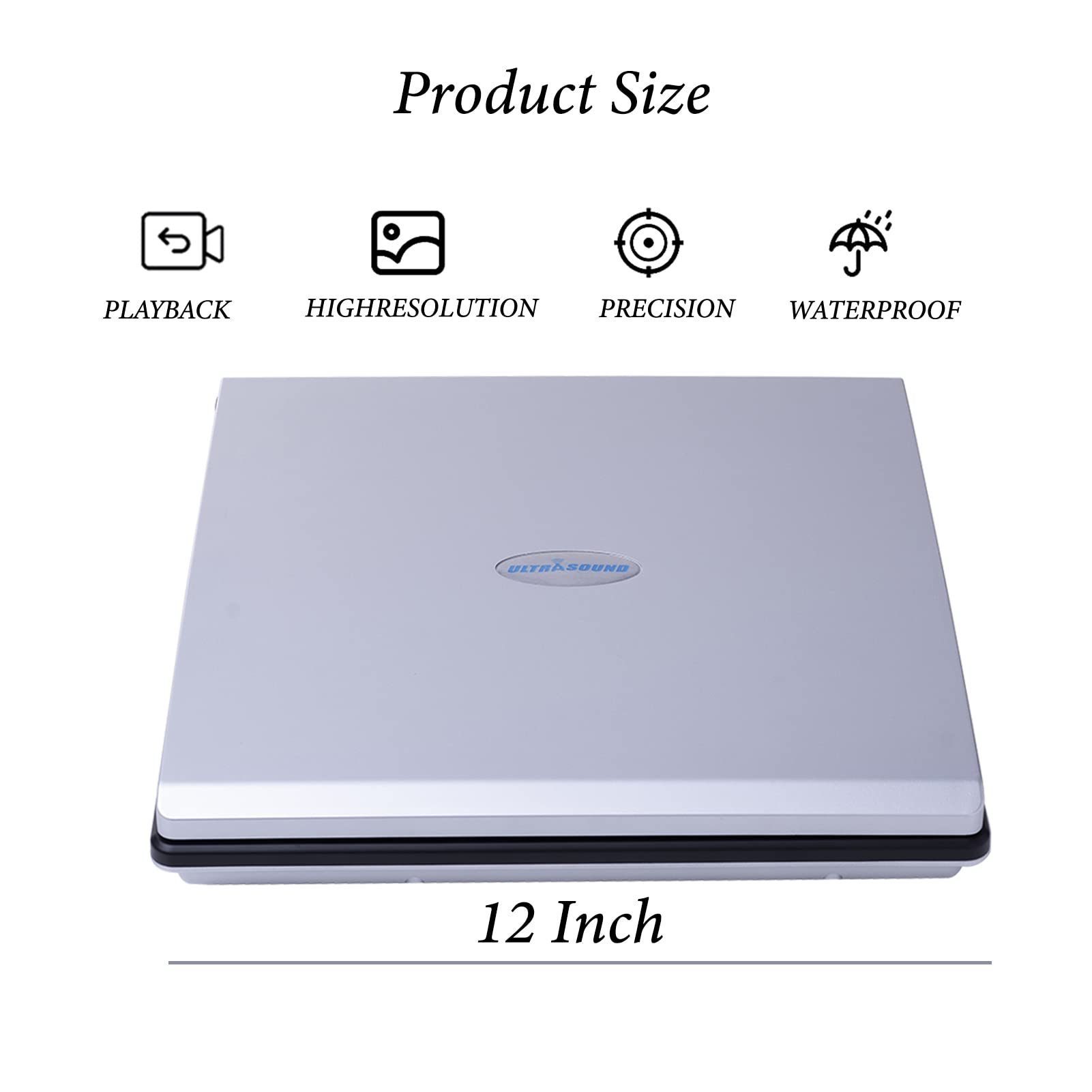 Veterinary B-Ultrasound Machine, Portable Laptop Scanner with 3.5 MHz Micro Convex ​Probe, with 5 Kinds of Pseudo Color and 12-Inch TFT Color Screen, for Cat Dog,Goat,Cow and Pig Pregnancy Tests