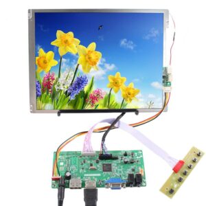 fanyitek 10.4 inch 800x600 4:3 tft lcd screen and hdmi dp vga lvds controller board, for vide gaming display