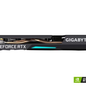 GIGABYTE GeForce RTX 3060 Ti Eagle OC 8G (REV2.0) Graphics Card, 2X WINDFORCE Fans, LHR, 8GB 256-bit GDDR6, GV-N306TEAGLE OC-8GD REV2.0 Video Card (Renewed)