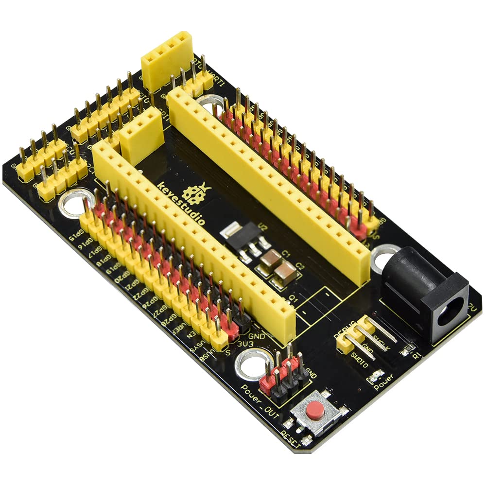 KEYESTUDIO Raspberry Pi PICO IO Shield Pico Breakout Board for Raspberry Pi Pico Development Board