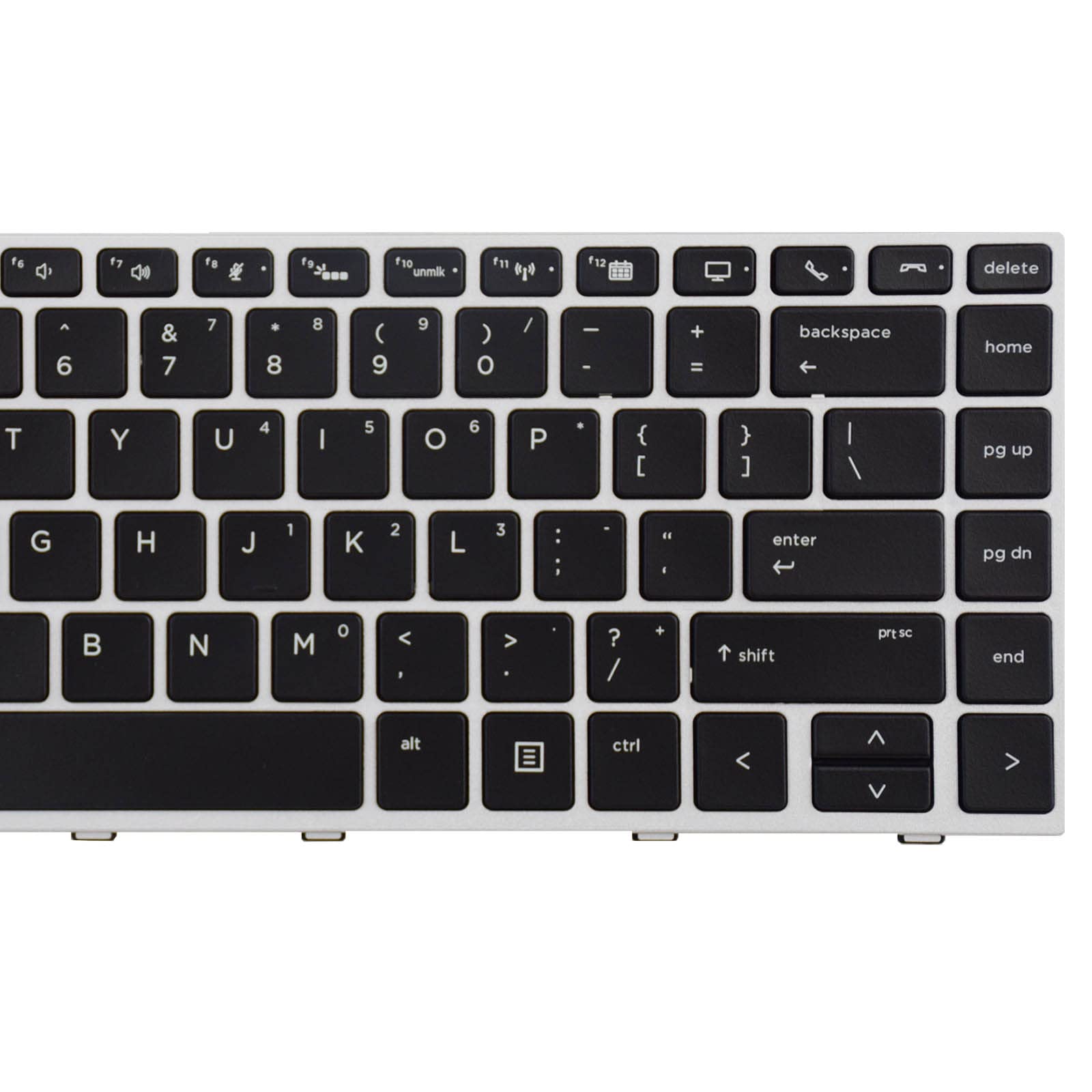 SUNMALL Replacement Keyboard Compatible with HP EliteBook 745 G5 745 G6 840 G5 846 G5 840 G6 846 G6.ZBook 14u G5 ZBook 14u G6 with Backlight (No Pointer)