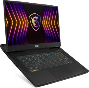 msi titan gt77 17.3" uhd 120hz gaming laptop: intel core i9-12900hx rtx 3080 ti 32gb ddr5 1tb nvme ssd, thunderbolt 4, usb-type c, cooler boost titan, win11 pro: core black 12uhs-064