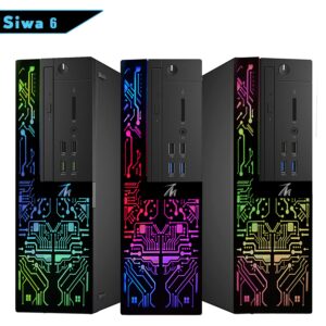 TechMagnet Gaming PC Desktop, Intel Core i3-6100, Siwa 6, GT-730 4GB DDR3, 16GB RAM, 240GB SSD + 1TB HDD, 27 Inch 165Hz Gaming Monitor, Gaming Kit, Windows 10 Pro (Renewed)