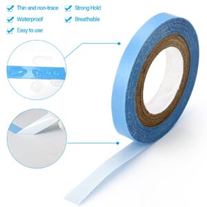 EHDIS Lace Front Wig Adhesive Tape Roll, Double-Sided Hair Extension Replacement Tape with Adhesives Remover Tool