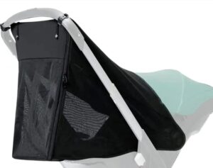 inelihoo snap-on baby stroller sun shade compatible with doona, breathable 360° full coverage sun protection canopy, functional anti-uv stroller blackout cover shield sun cover shade fit doona