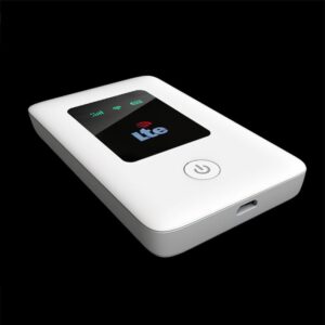 HOSAYA Portable WiFi 4G SIM Card Router 10 WiFi Users Built-in Battery LED Indicators Saving Power High Speed Travel Hotspot 4G LTE WiFi Modem Mini Router Unlocked 4G mifi Pocket WiFi