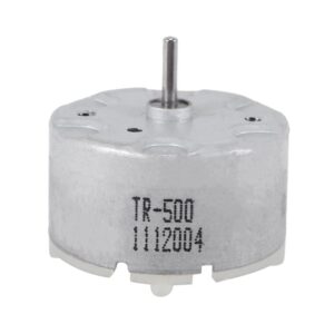 3X -500 TB-12560 DC 1.5-12 V 2700 U/MIN Idling Speed 32 Mm Diameter DC Motor Silver