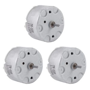 3x -500 tb-12560 dc 1.5-12 v 2700 u/min idling speed 32 mm diameter dc motor silver