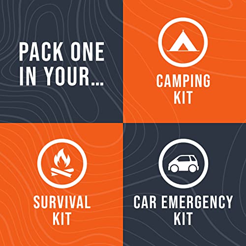 Go Time Gear Emergency Blankets for Survival (12 Pack), Mylar Emergency Survival Gear for Home, Camping, Hiking & Outdoor Survival Kits, Stay Warm, Dry, & Safe with Our Compact Space Blanket