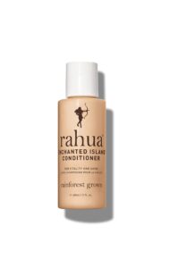 rahua enchanted island conditioner, 2 fl oz, promotes strength, hair growth and gives shine to all hair types, nourishing hair conditioner for men and women