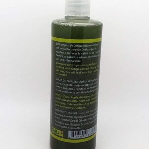 Ortiga Shampoo - Nettle Shampoo 100% Natural de Hierbas 16 fl oz, Green