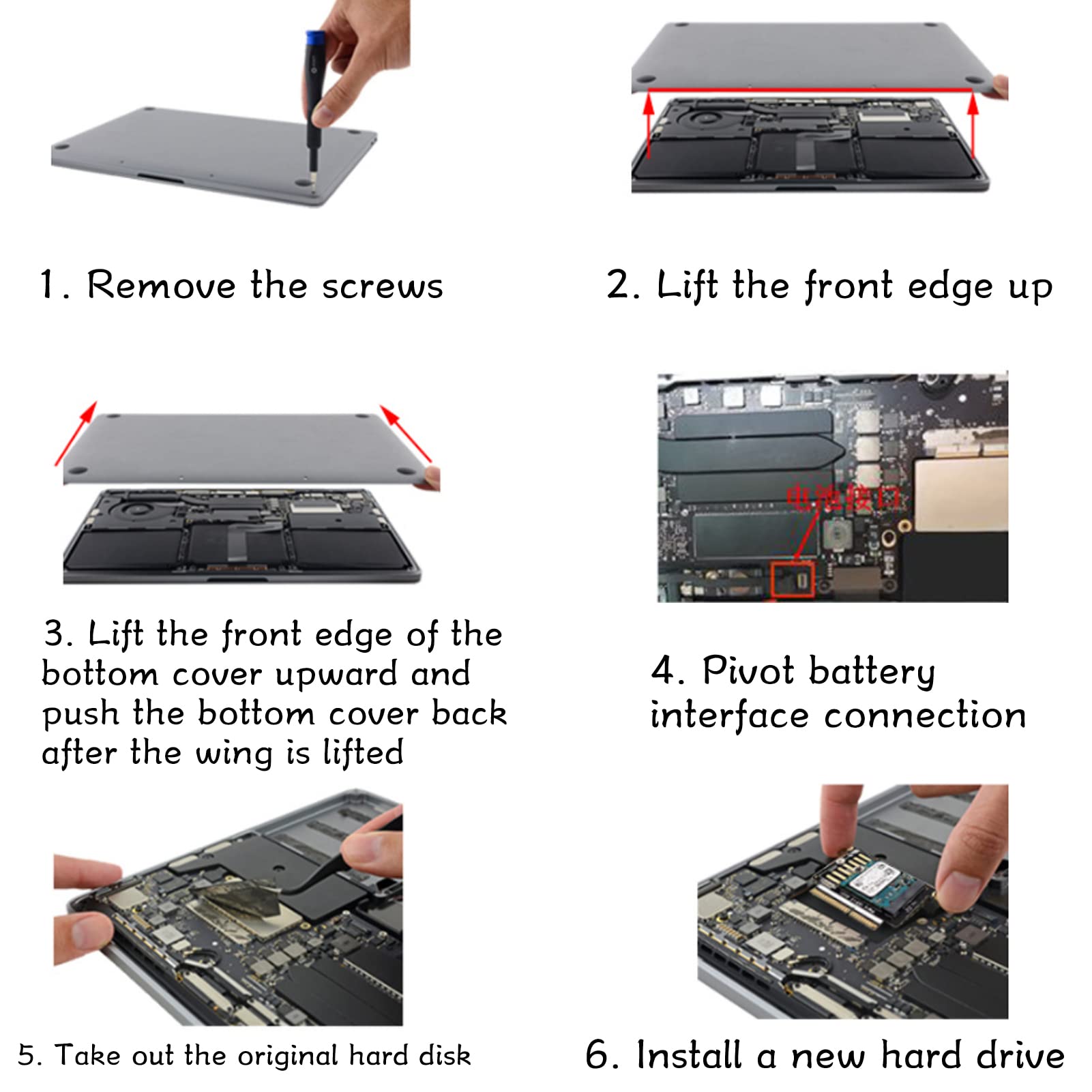 M.2 NVME SSD Convert Adapter SSD Convert Card Replace Accessories Lightweight PCB Material for Notebook Computer