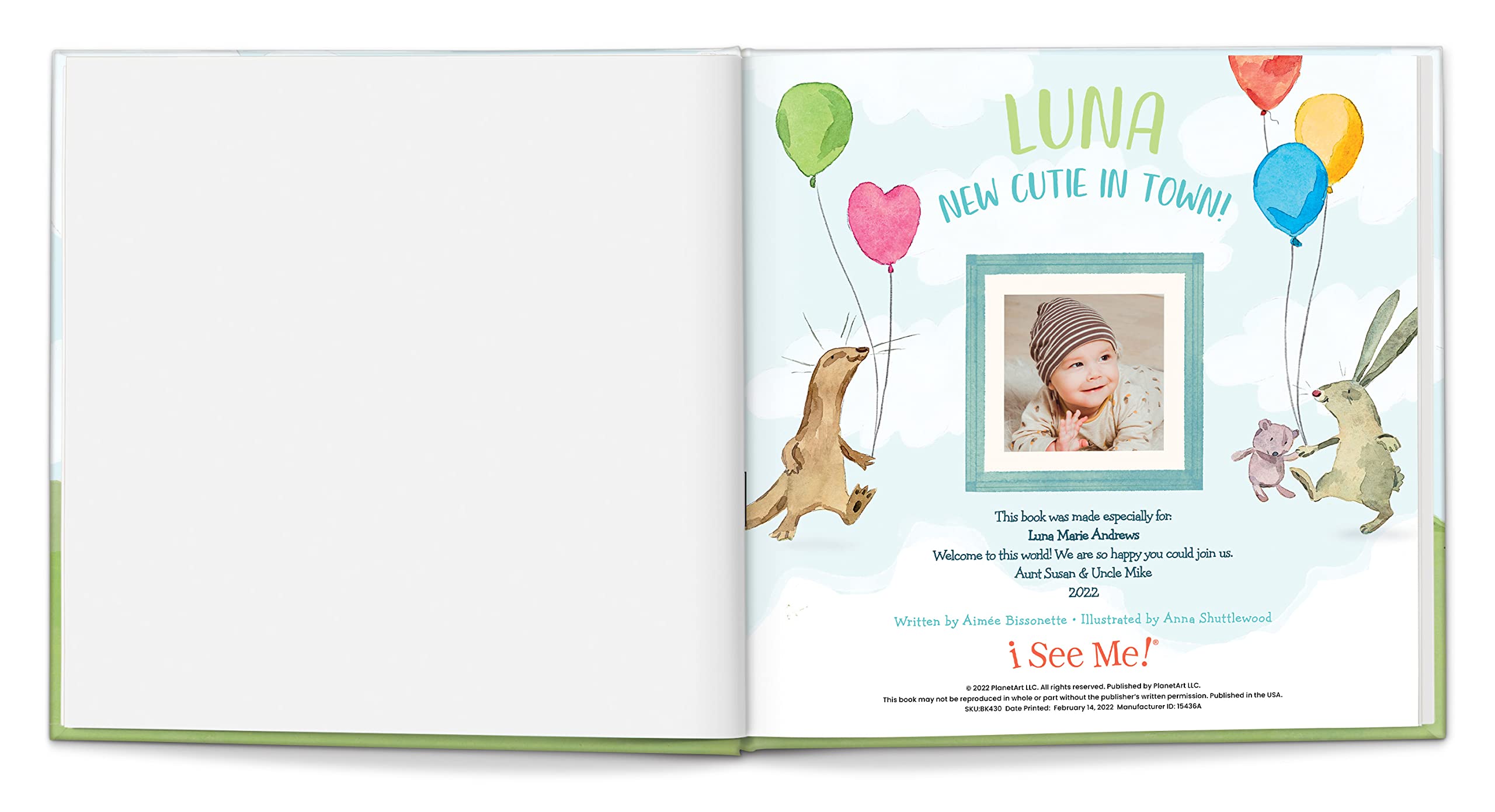 New Cutie in Town - Personalized Children's Story - I See Me! (Hardcover)