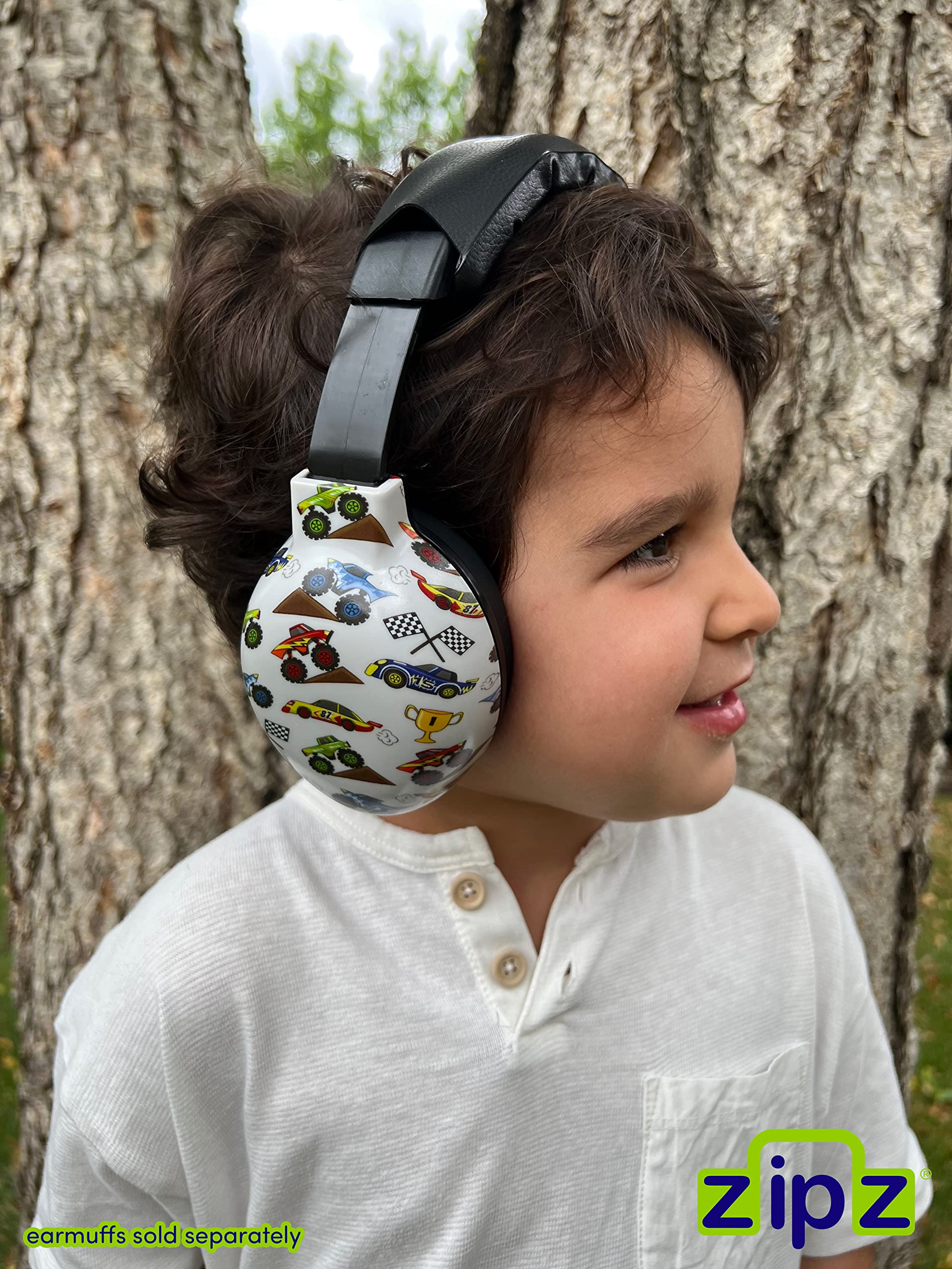 ZIPZ Magnetic Outer Shells – Compatible Baby & Toddler Earmuffs – Simply Change Colors – Headphones SOLD SEPARATELY