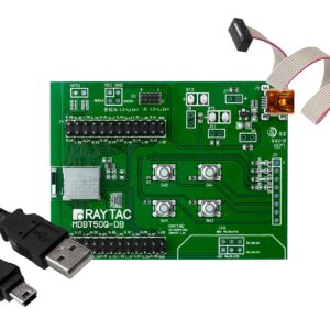 MDBT50Q-DB Nordic nRF52833 Module Demo Board Dev Kit 42 GPIO Bluetooth Module BT5.2 FCC IC CE Telec KC SRRC (Chip Antenna)