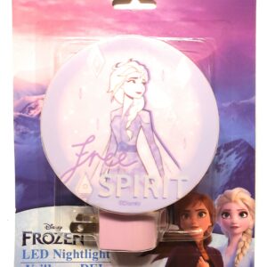 Disney Frozen Licensed Character LED Nightlight - Elsa Free Spirit Edition