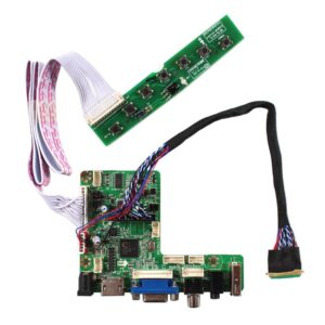 FanyiTek HD-MI VGA USB AV LVDS Control Board VS-M53V2.0 for 15.6" 17.3" 1920x1080 N156HGE-L11 N173HGE-L21 LP173WF1 B173HW01 40pin WLED LCD Screen