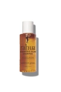 rahua enchanted island shampoo - 2 fl oz nourishing shampoo for men and women that promotes strength, growth, and shine for all hair types - infused with natural plant-based ingredients