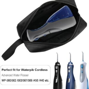 Beautyflier Water Dental Flossers Carrying Bag, Protective Case Carrying Pouch Cover Bag for Waterpik Cordless Advanced Water Flosser WP-560/562 /563/567/569/450 /440