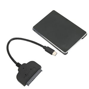 ssd adapter box kit, hard drive adapter card 10gbps data transmission aluminum alloy material for home for computer for office