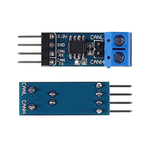 ALMOCN 3pcs SN65HVD230 CAN Board Connecting MCUs to CAN Network Features ESD Protection Communication Evaluation Development Board 3.3V for Arduino