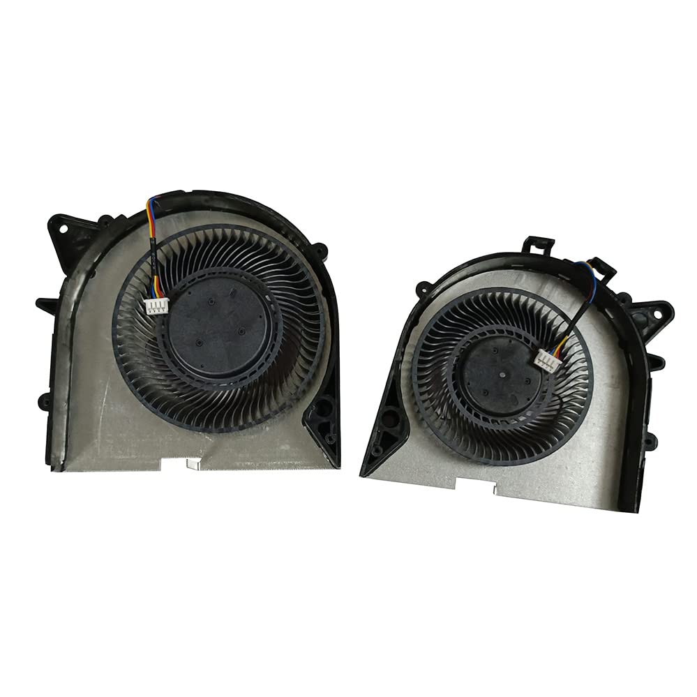 (1 Pair) New Replacement Fan Intended for Lenovo Legion (2019) Y545 81Q6 81Q5 (GTX1650 GTX1660ti) Series Laptop CPU GPU Cooling Fans 5H40S19931 DC5V