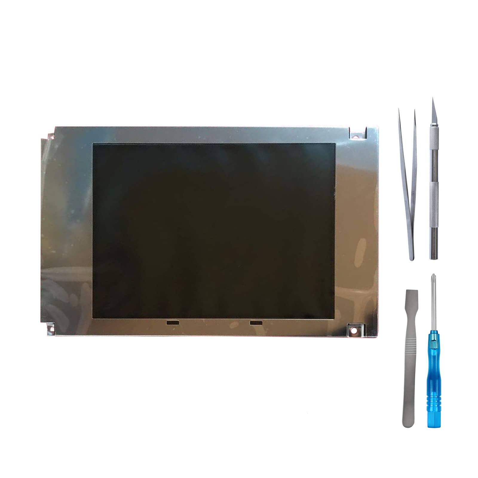 JayTong LCD Display for TX14D24VM1BAA 5.7 inch 320×240 LCD Screen Module Replacement with Tools