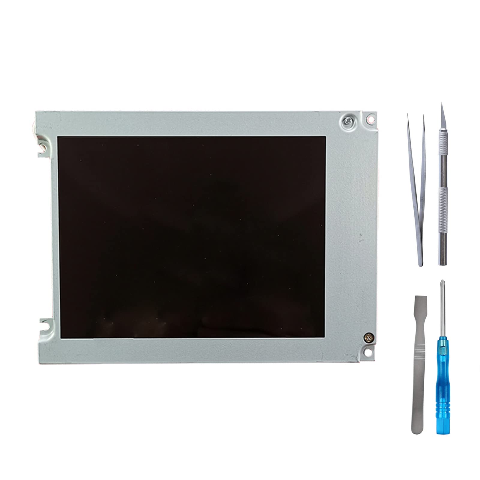 JayTong LCD Display for KYOCERA KCS057QV1AJ-G20 5.7 inch 320×240 LCD Screen Module Replacement with Tools