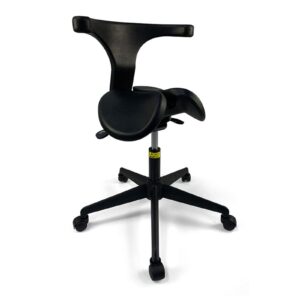 jmysd saddle chair ergonomic saddle stool adjustable saddle chair dental stool for hospital laboratory salon office,b,l