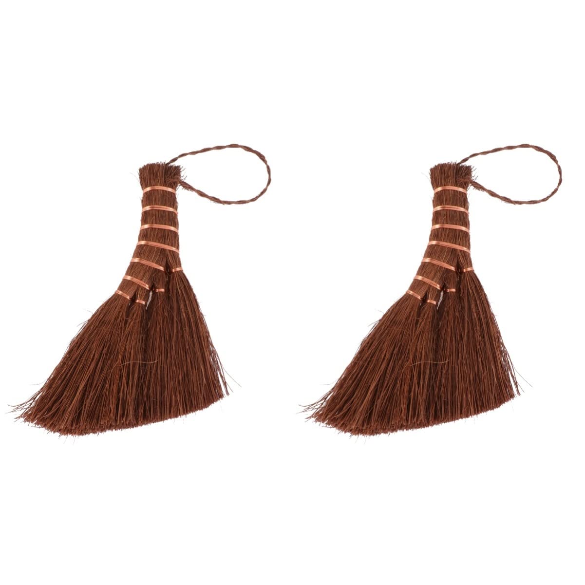 Yardwe Palm Hand Broom 2 Pack Mini Cleaning Broom Car Broom Small Broom Mini Broom Soft