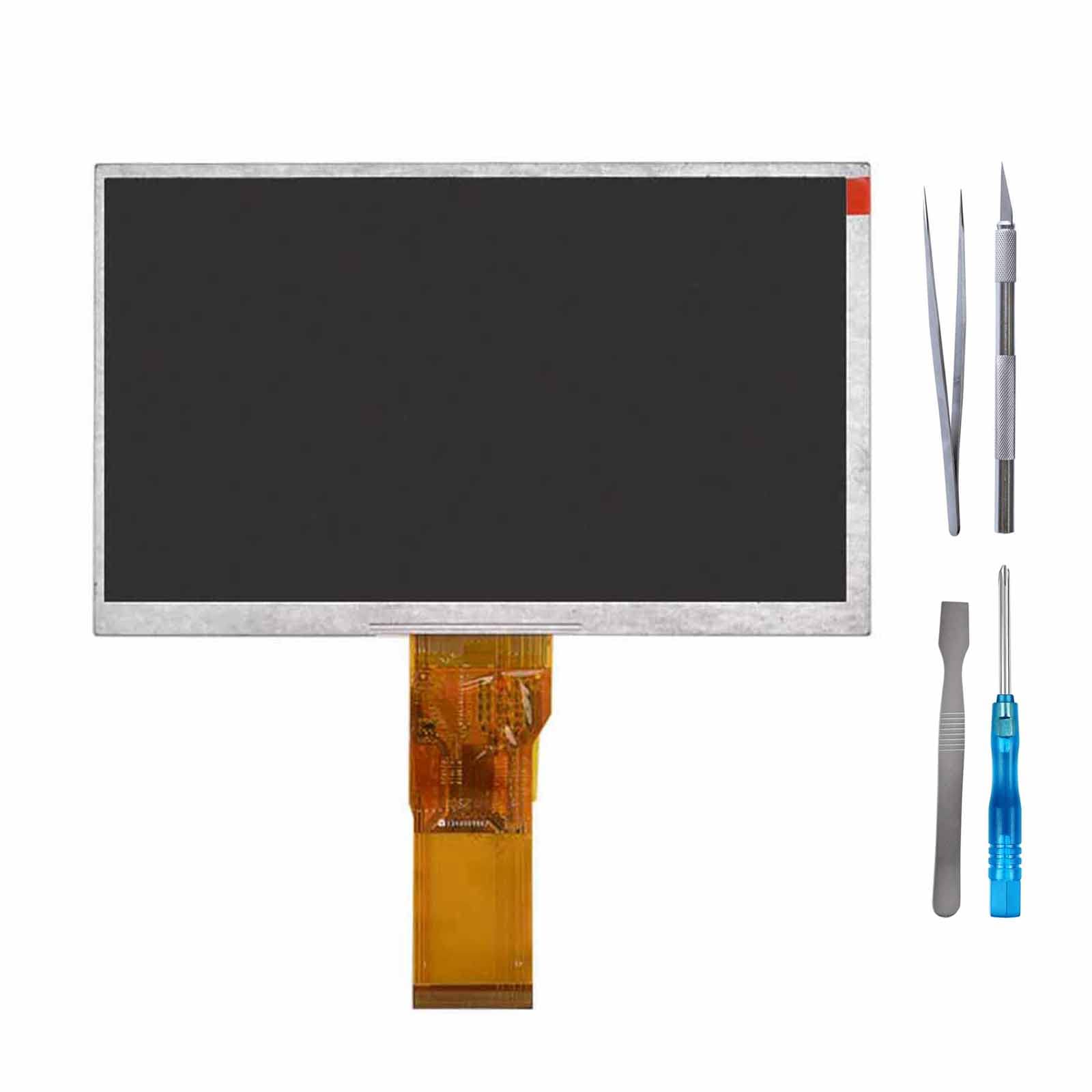 JayTong LCD Display for TM070RDH10/12/13 7 inch 800×480 LCD Screen Module Replacement with Tools