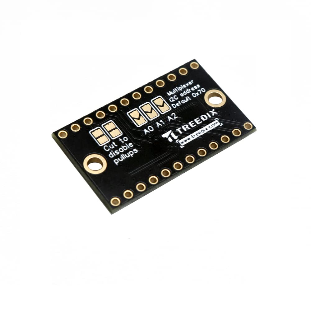 Treedix TCA9548A I2C Multiplexer Breakout Board 8 Channel Expansion Board with pi Header for Arduino