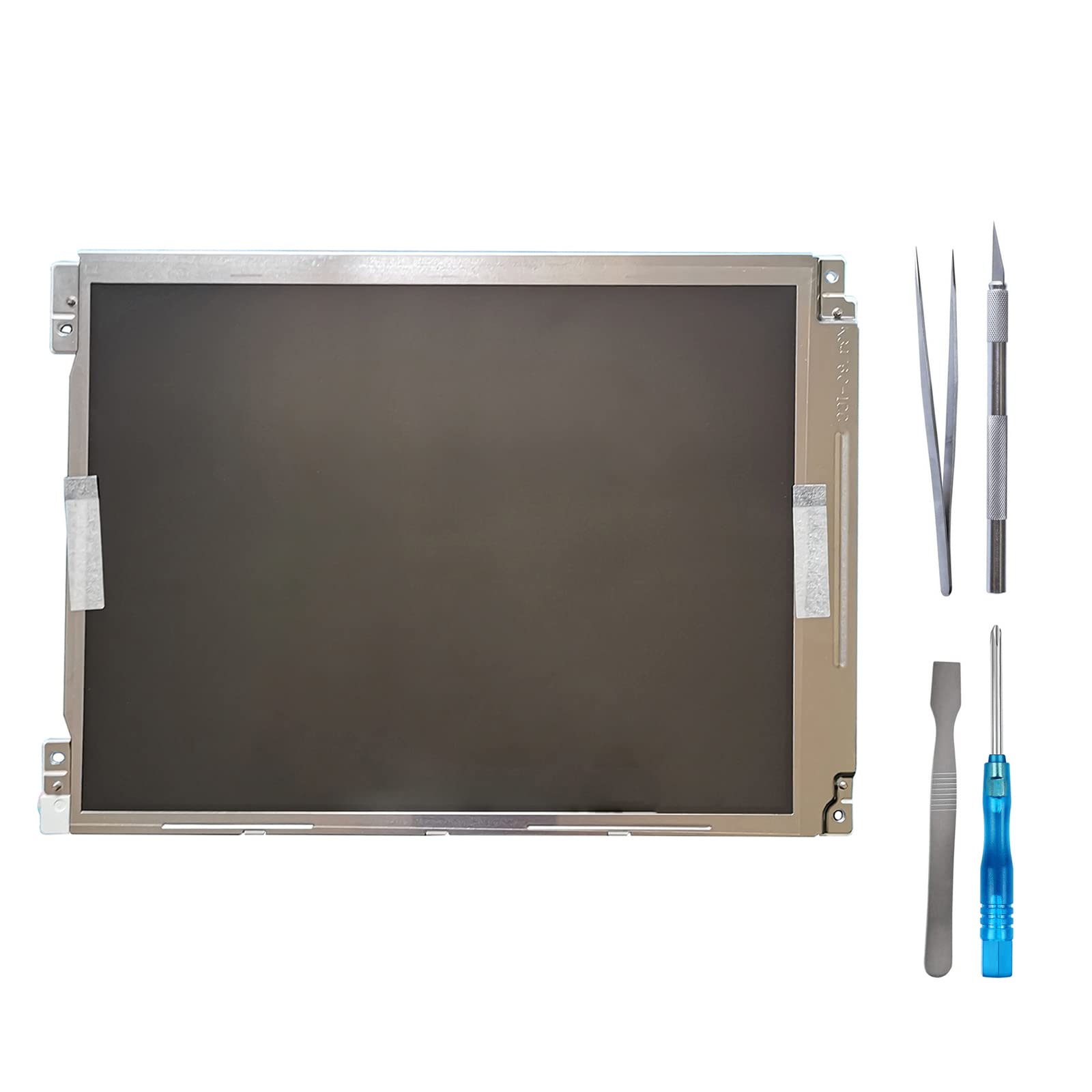 JayTong LCD Display for Sharp LQ104V1DG62 10.4Inch 640 * 480 LCD Screen Module Replacement with Tools