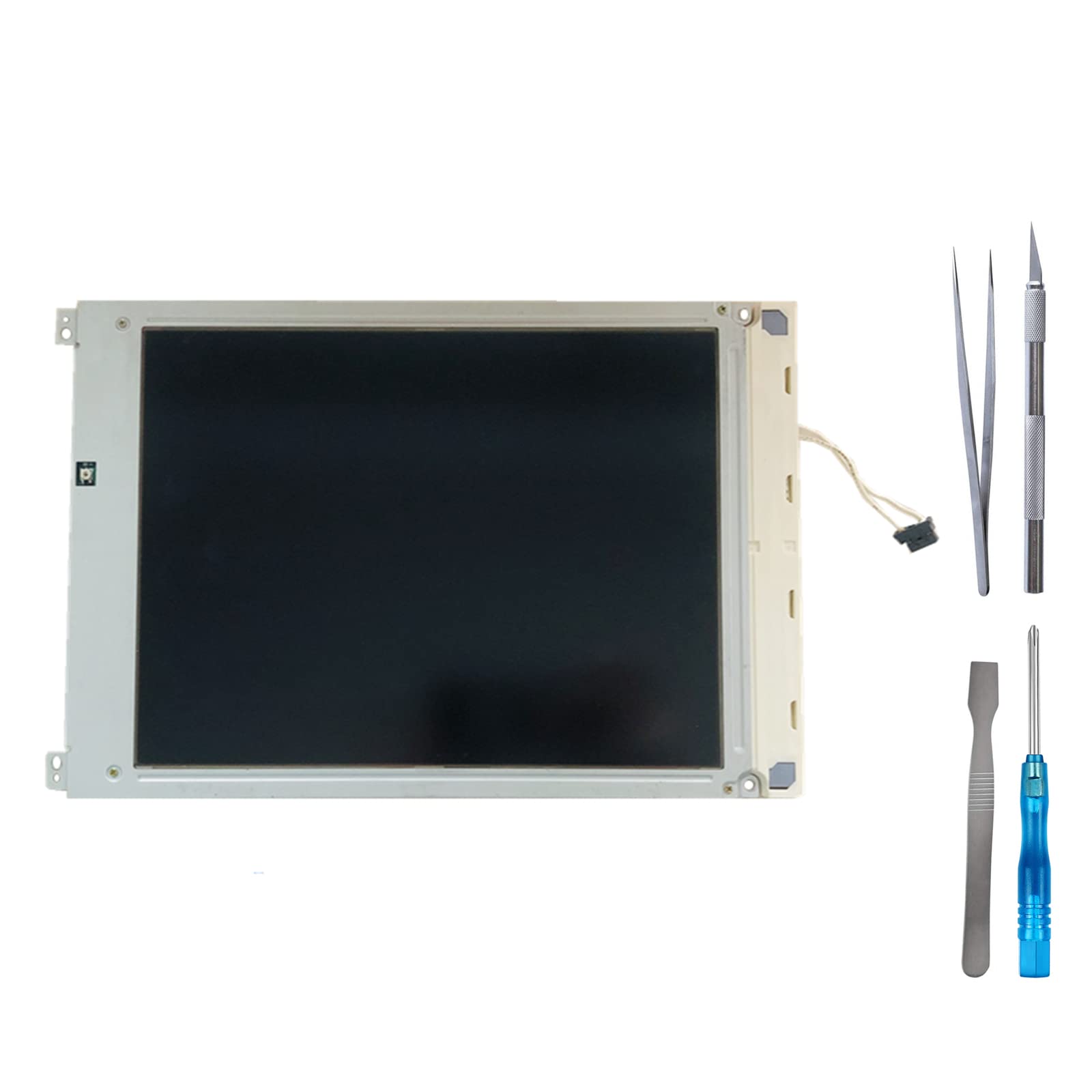 JayTong LCD Display for LM-KE55-32NTK 9.4 inch 640×480 LCD Screen Module Replacement with Tools