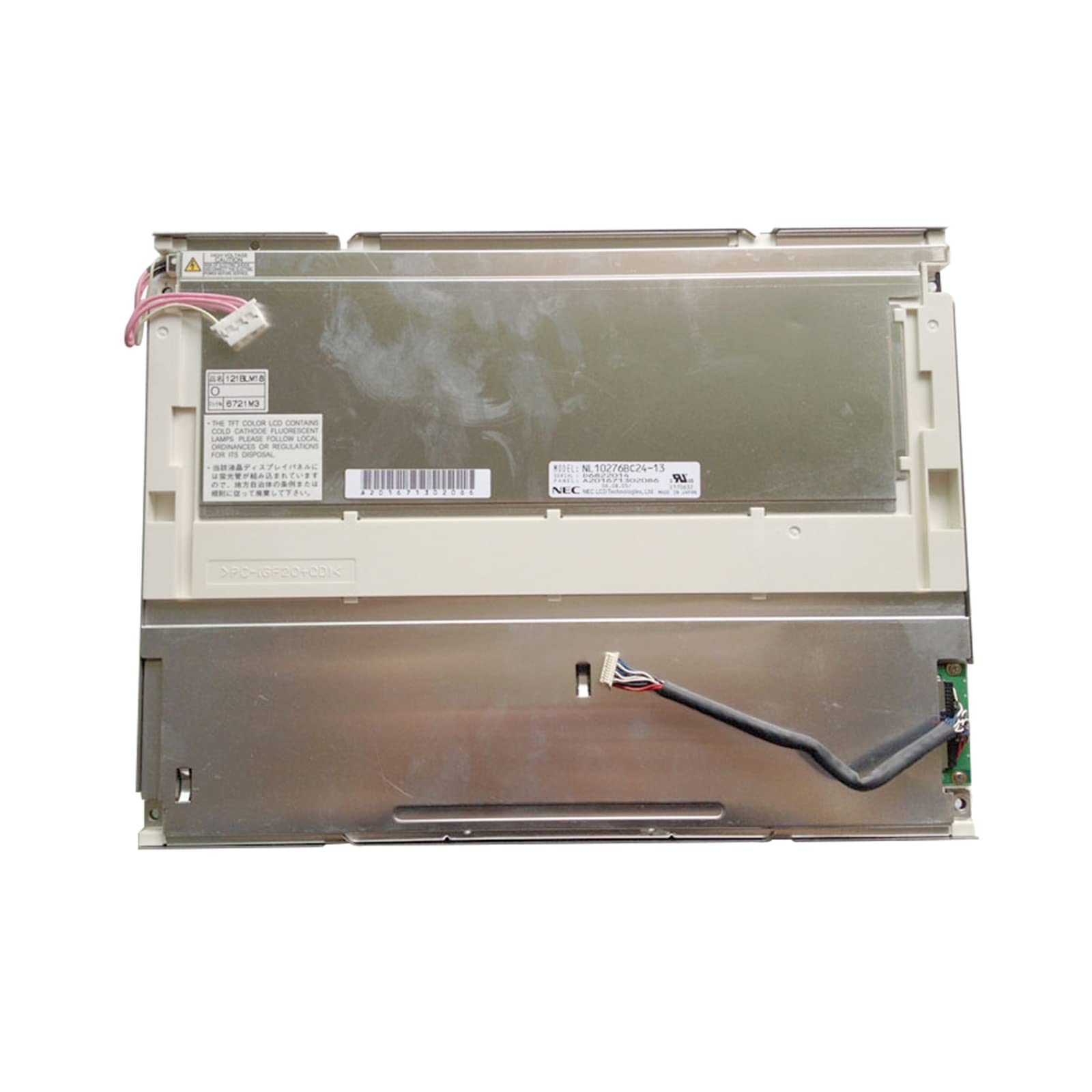 JayTong LCD Display for NEC NL10276BC24-13 12.1 inch 1024×768 LCD Screen Module Replacement with Tools