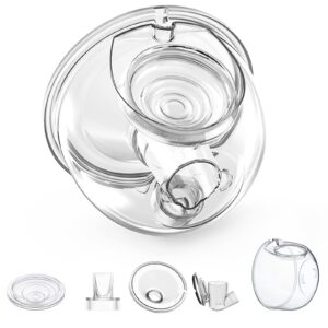 wearable breast pump accessories milk collector cup,compatible with tsrete s12/s9,kmaier s12 wearable breast pump,overall collector cup 24mm