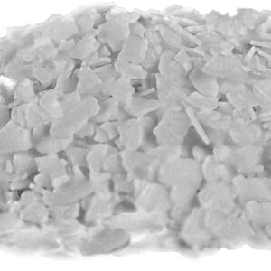 Potassium Hydroxide Flakes KOH, 9 lbs (9 x 1 lb Container) Caustic Potash Anhydrous KOH Dry Electrolyte - HDPE Container with resealable Child Resistant Cap