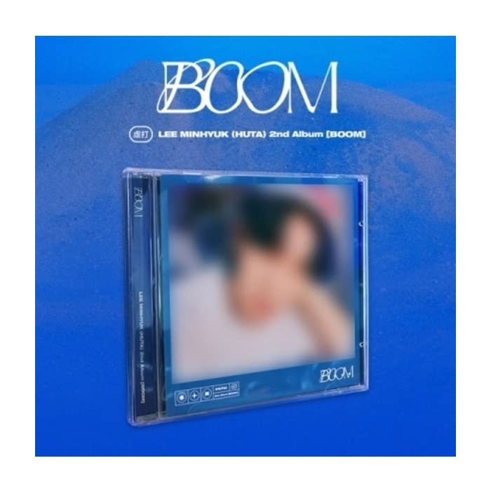 DREAMUS BTOB Lee Minhyuk HUTA Boom 2nd Album Jewel Version CD+1p Poster+Booklet+Lyric Paper+1p PhotoCard+Tracking Sealed