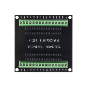 Diitao 4 Pack ESP8266 Development Board Breakout Board GPIO 1 into 2 for ESP8266 ESP-12E NodeMCU Breakout Board