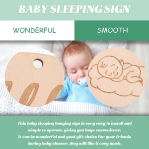 Baby Sleep Sign Baby Room Decor Front Porch Sign Baby Room Hanging Sign Baby Shower Boy Sleeping Baby Door Sign Baby Sleeping Sign Baby Sleeping Plaque Sleeping Baby Plaque