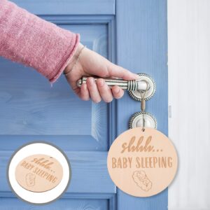 Baby Sleep Sign Baby Room Decor Front Porch Sign Baby Room Hanging Sign Baby Shower Boy Sleeping Baby Door Sign Baby Sleeping Sign Baby Sleeping Plaque Sleeping Baby Plaque