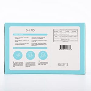 SHINO Multi Purpose Cotton Pads for Face, 4-Layer Cotton Pads Makeup Remover 100% Cotton Chemical Free Biodegradable 2" x 3" Sensitive Skincare Pads