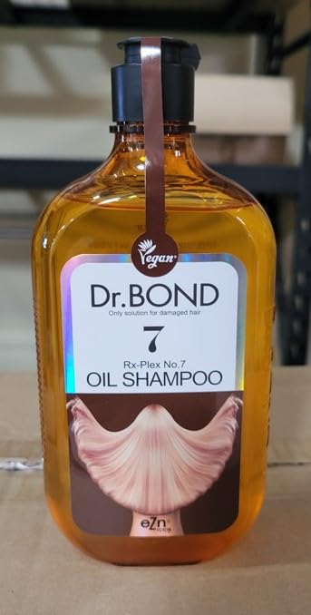 eZn Dr.Bond Oil Shampoo vegan/classic clean/For Damage Hair Type&Textures/Repair - Moisturize - Grow Healthy Hair / Free Of Sulfates, 6 kinds of Parabens, Silicones, 370g