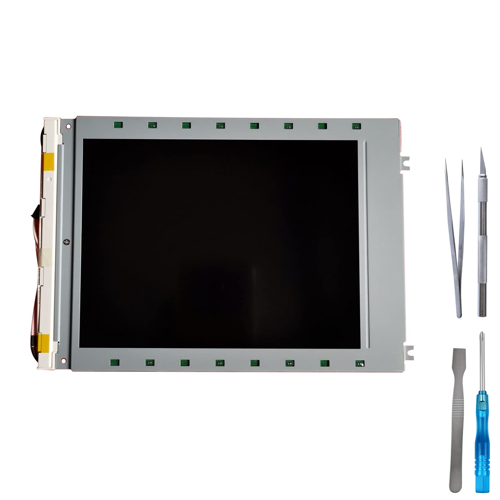 JayTong LCD Display for Sharp LM64P101 7.2 inch 640×480 LCD Screen Module Replacement with Tools